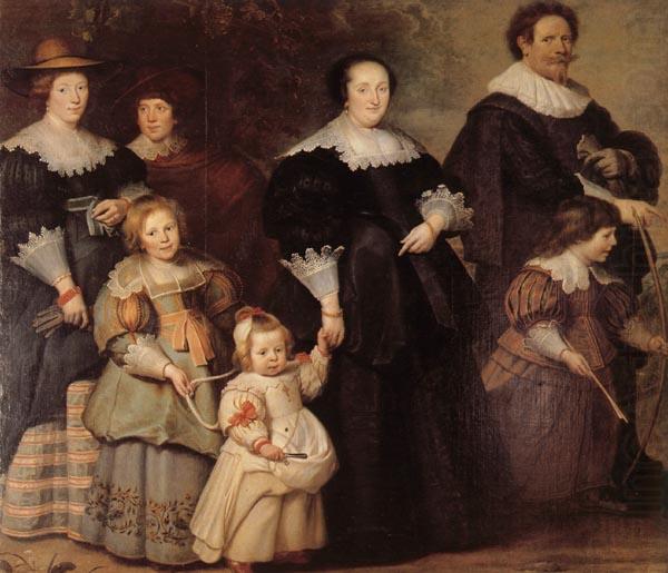 Cornelis de Vos Family Portrait china oil painting image